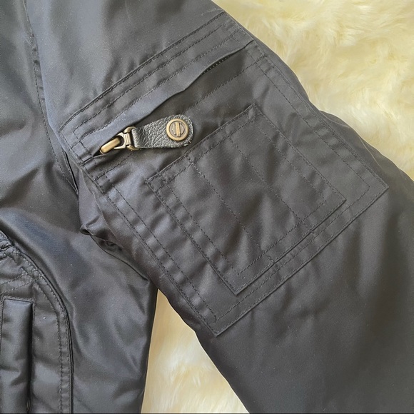 Moto Chic ~ Women’s Harley-Davidson Nylon w/Leather Moto Jacket - S - Picture 9 of 11